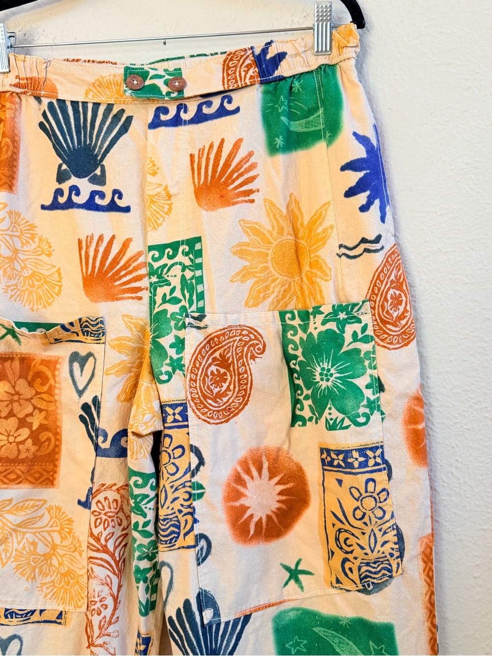 FP Seaside tan wide leg pocket pants - Picture 9 of 11